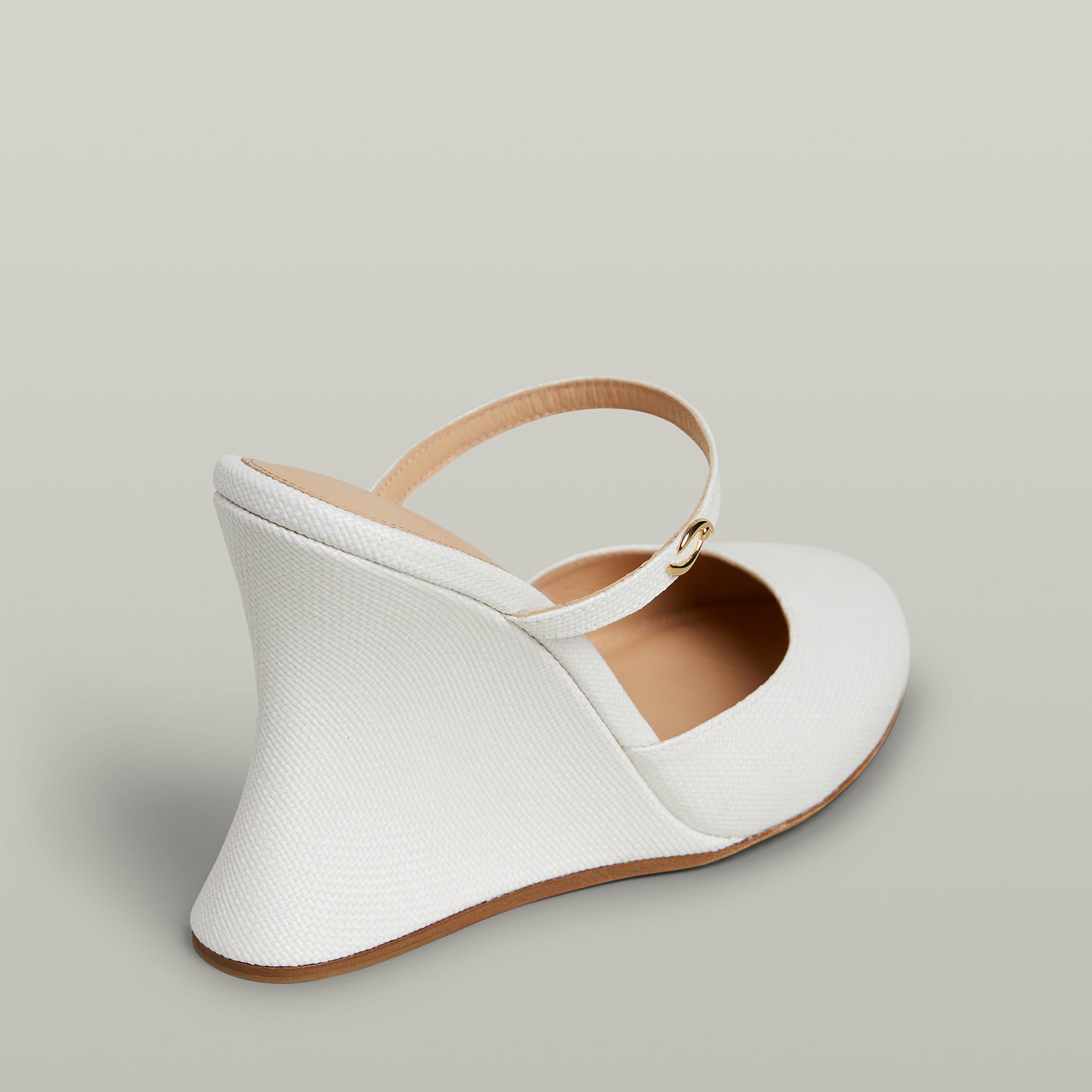 La Nonchalante White Raffia
