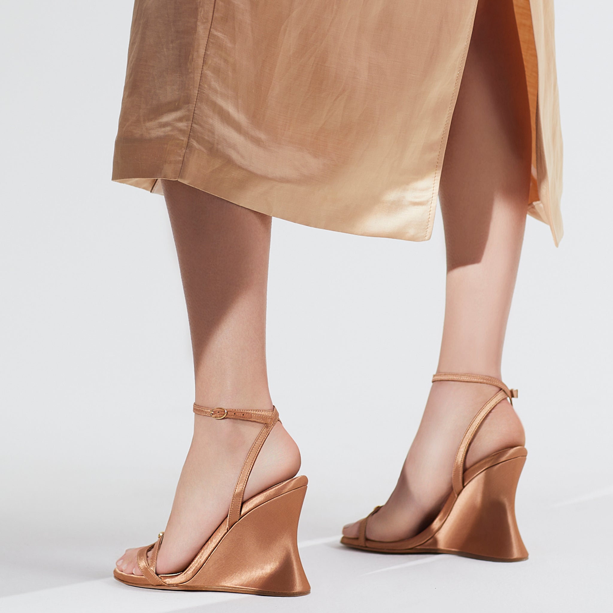 La Perla Brown Satin