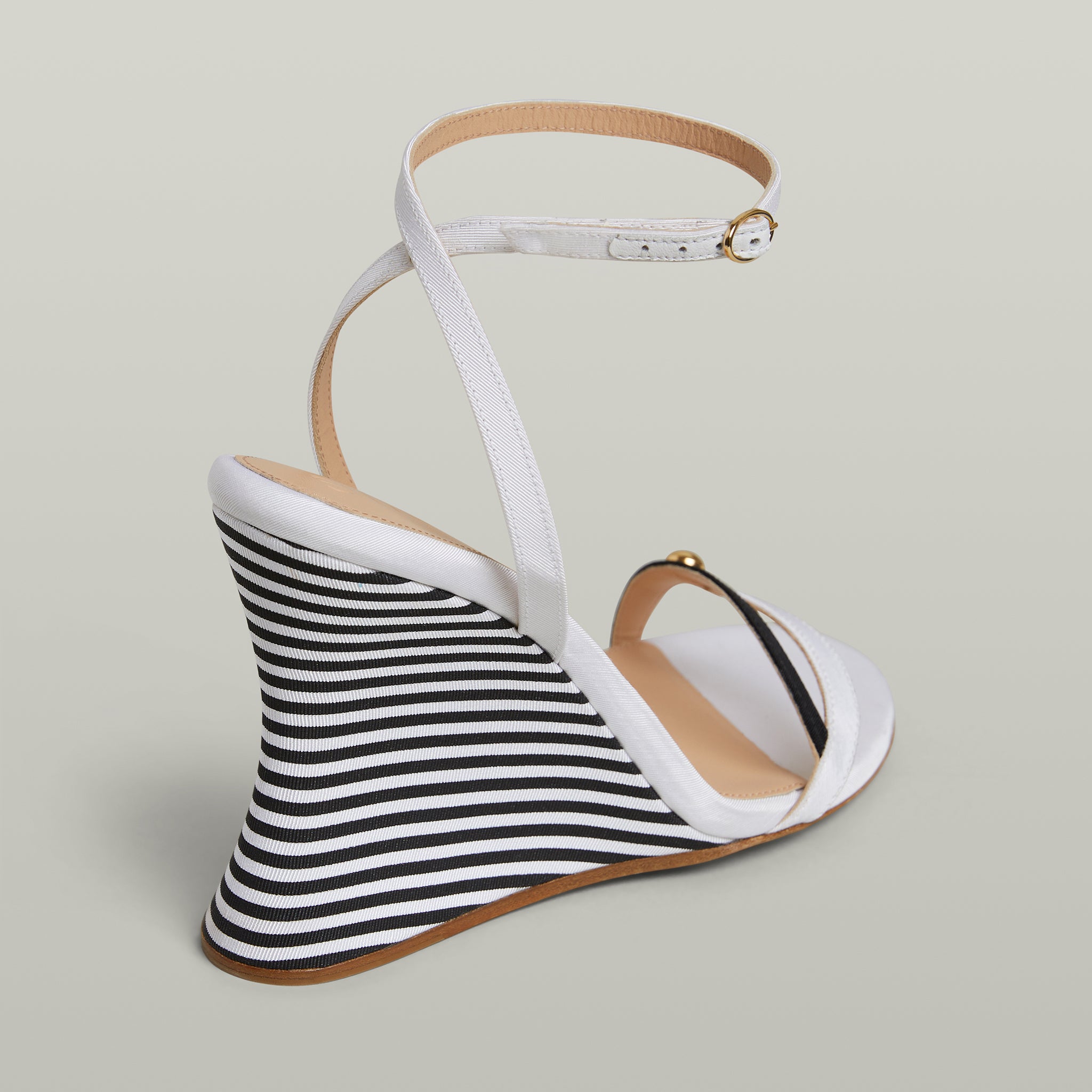 La Perla Black and White Sailor Stripes Gros Grain